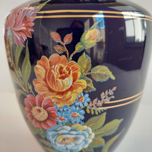 Greek Cobalt Blue Vase - Picture 7 of 11